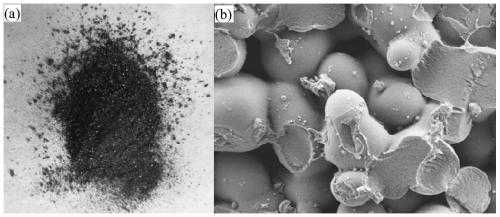Method for preparing boron-doped carbon nanospheres from lignin, and product