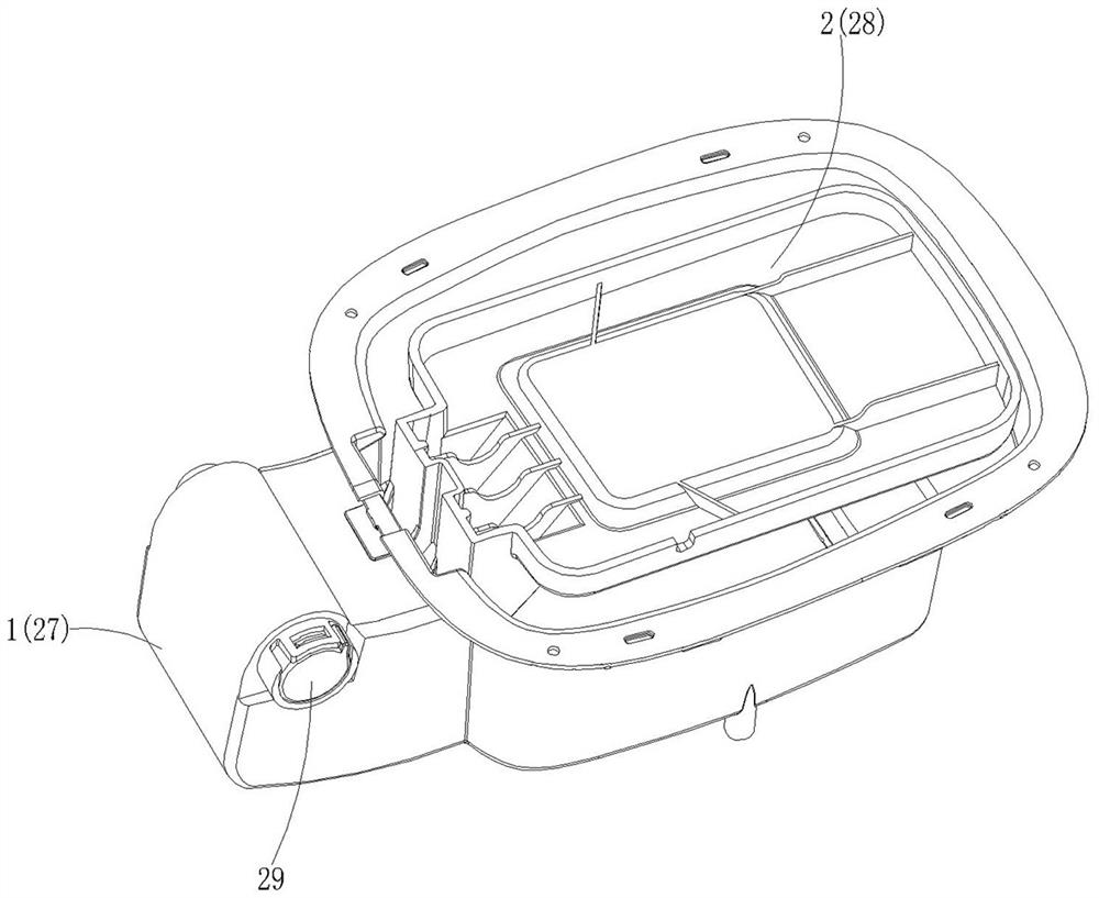 Assembly structure of hinge type mechanism for vehicle