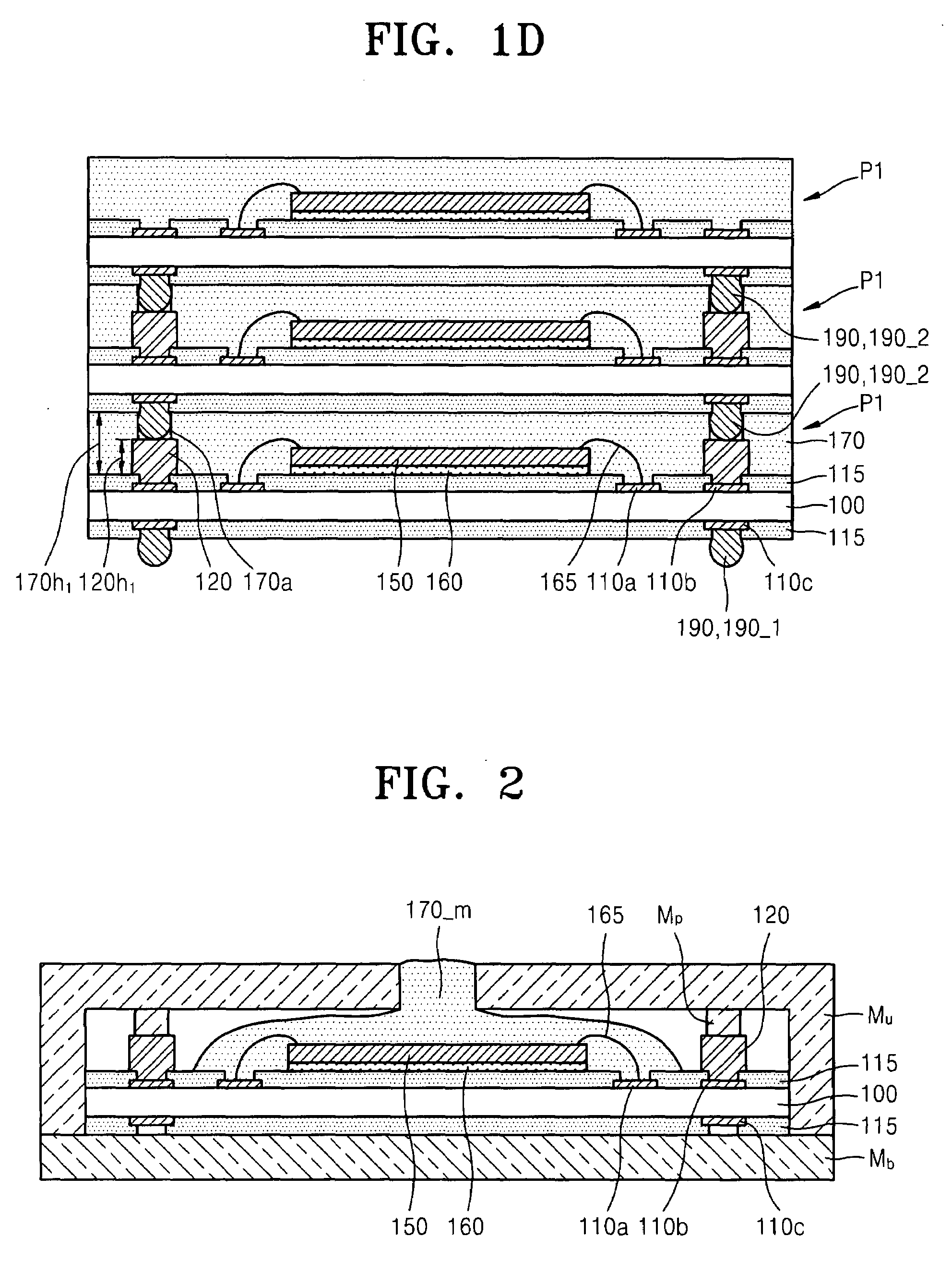 Stack type semiconductor package and method of fabricating the same