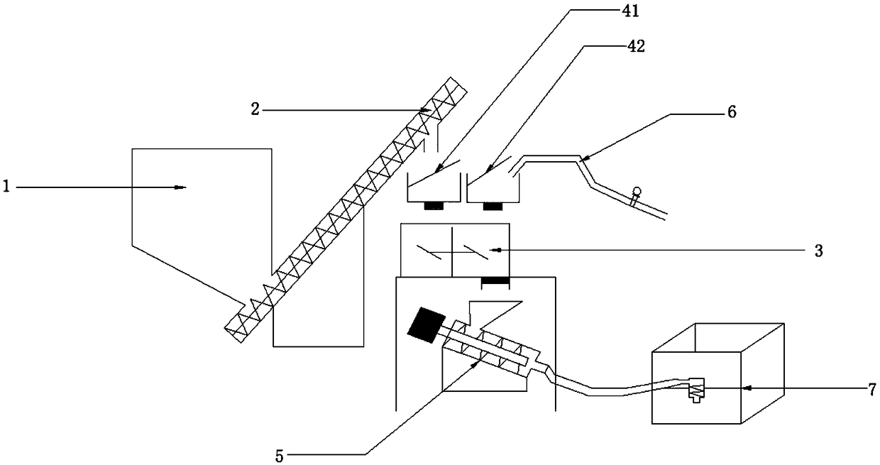 Concrete continuous stirring and pumping control system and control method based on 3D printing