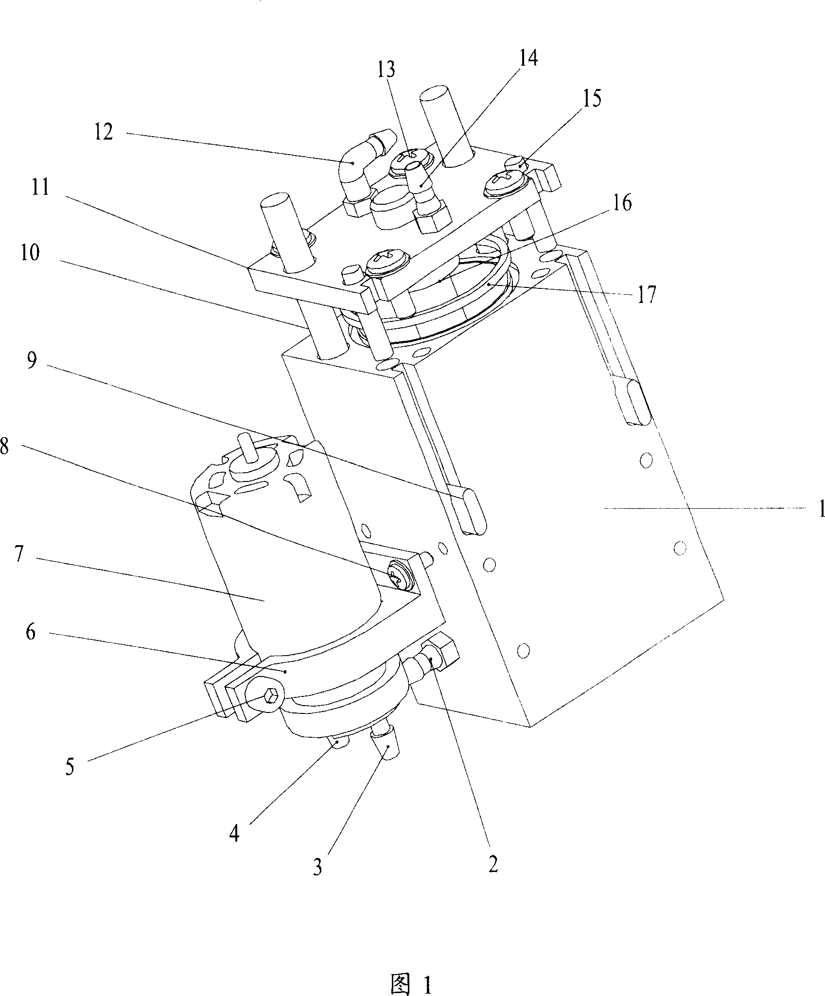 System for heating spray head in spray-painting device