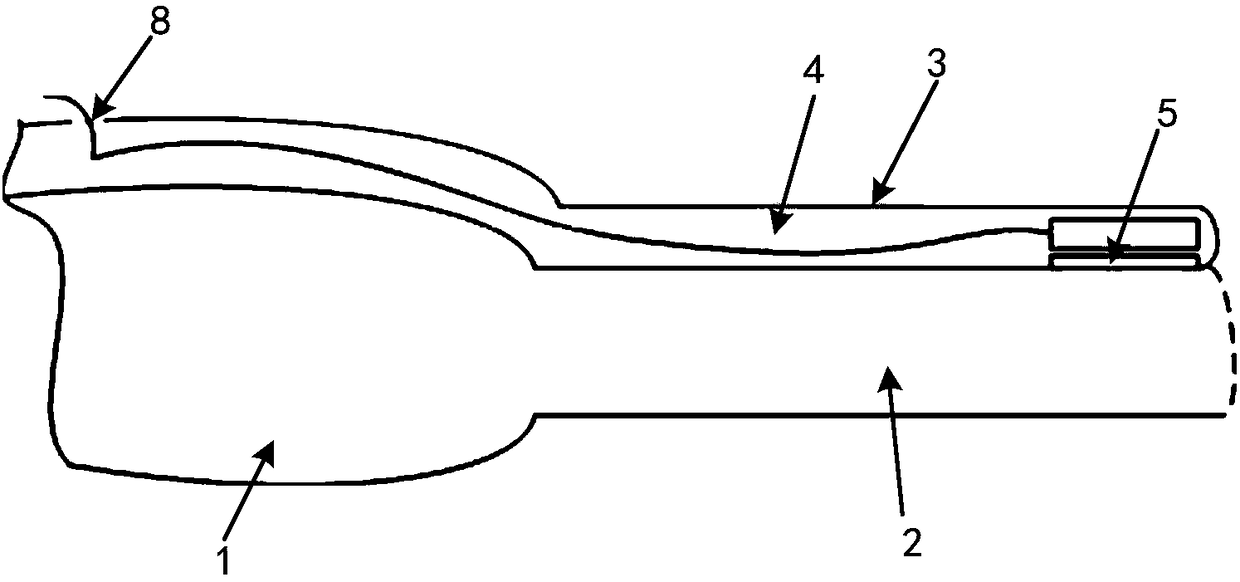 Motion capture glove with embedded sensor