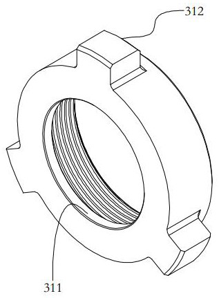 Telescopic wellhead connecting device