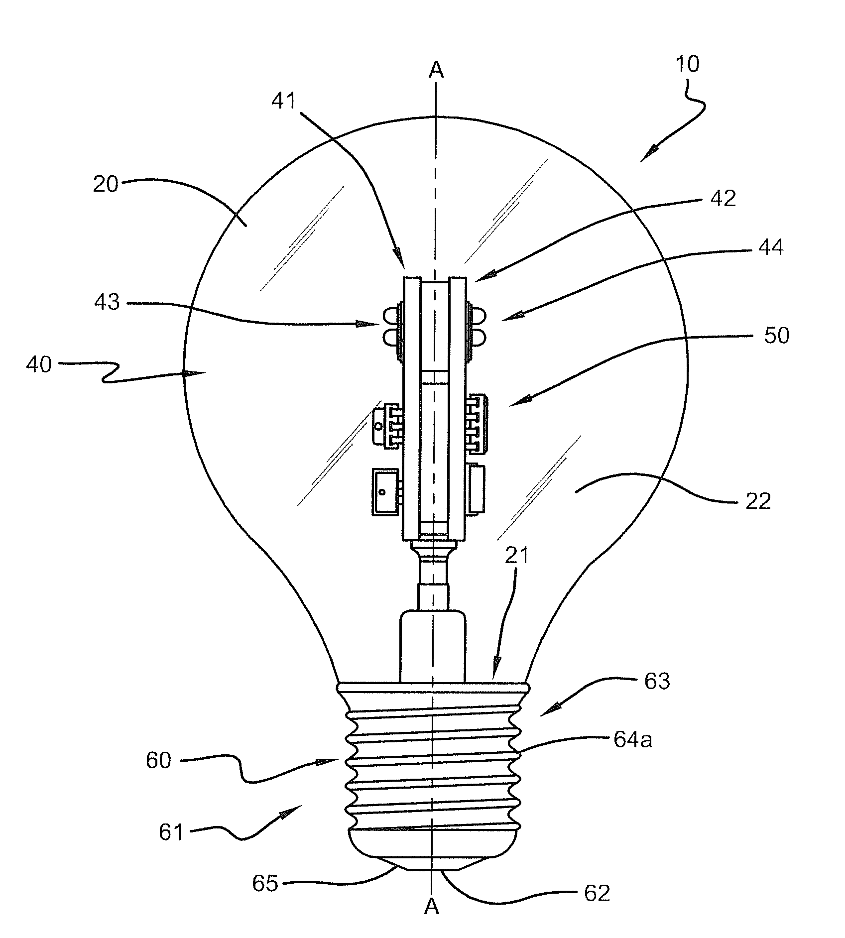 High powered universal LED lamp