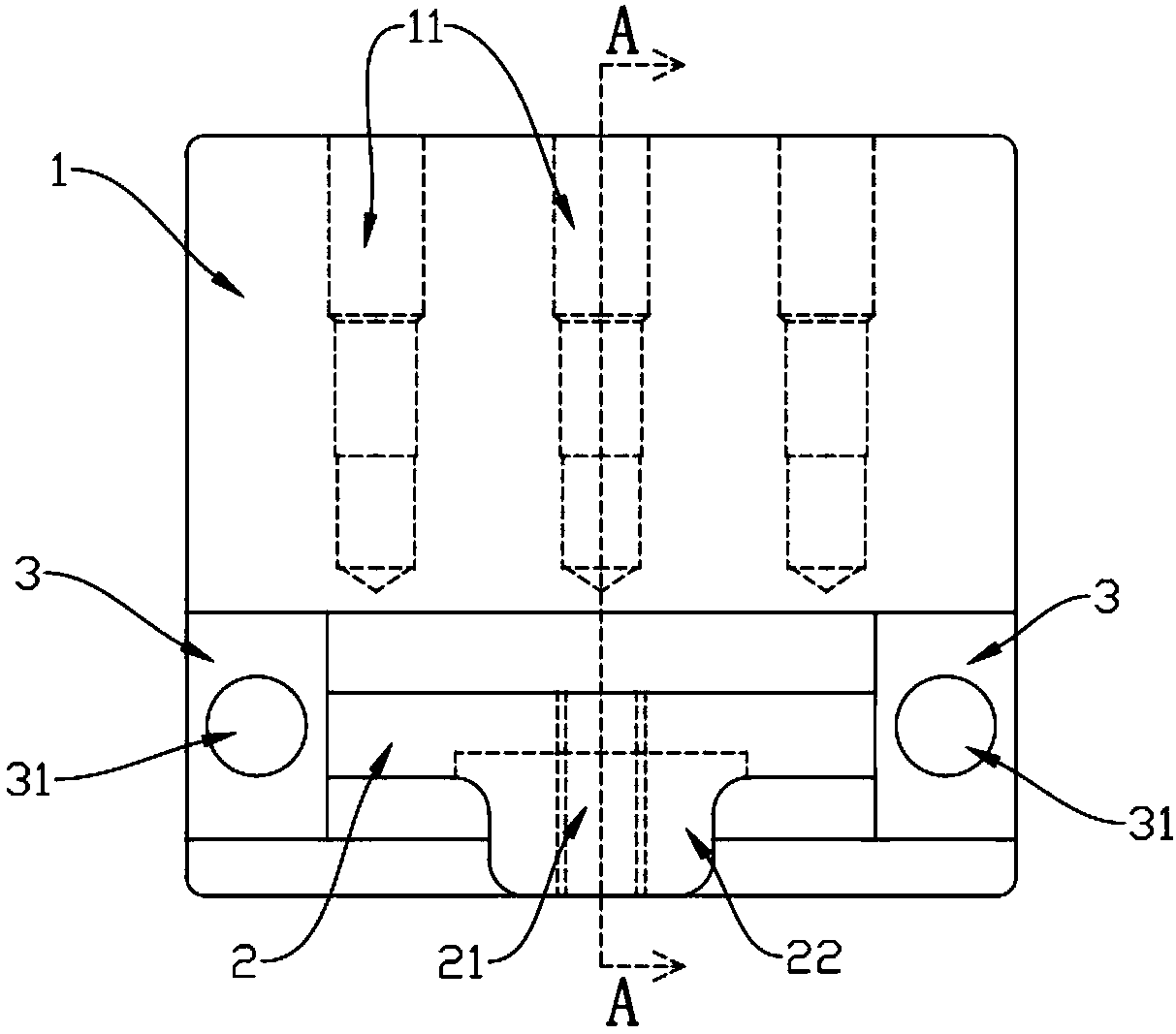 Installation plate in wheel bracket