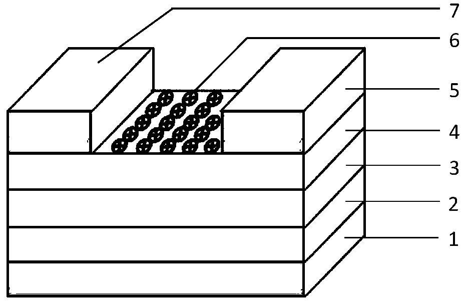 Graphene field effect transistor quantum dot photoelectric detector and manufacturing method