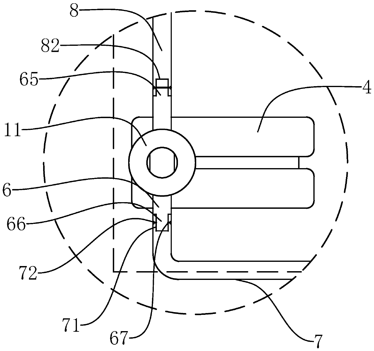 A universal caster device and its adjustment method