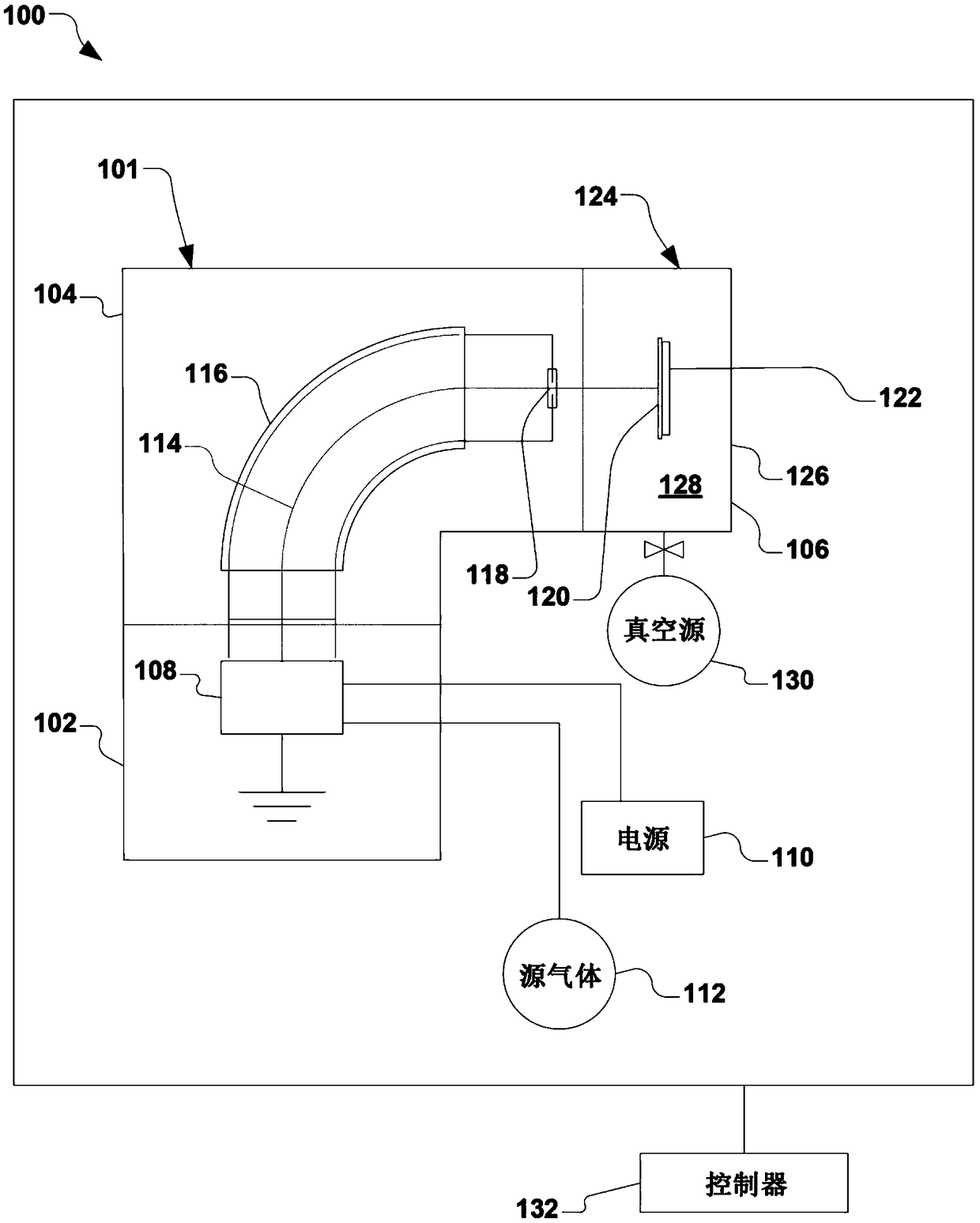 Improved ion source repeller shield