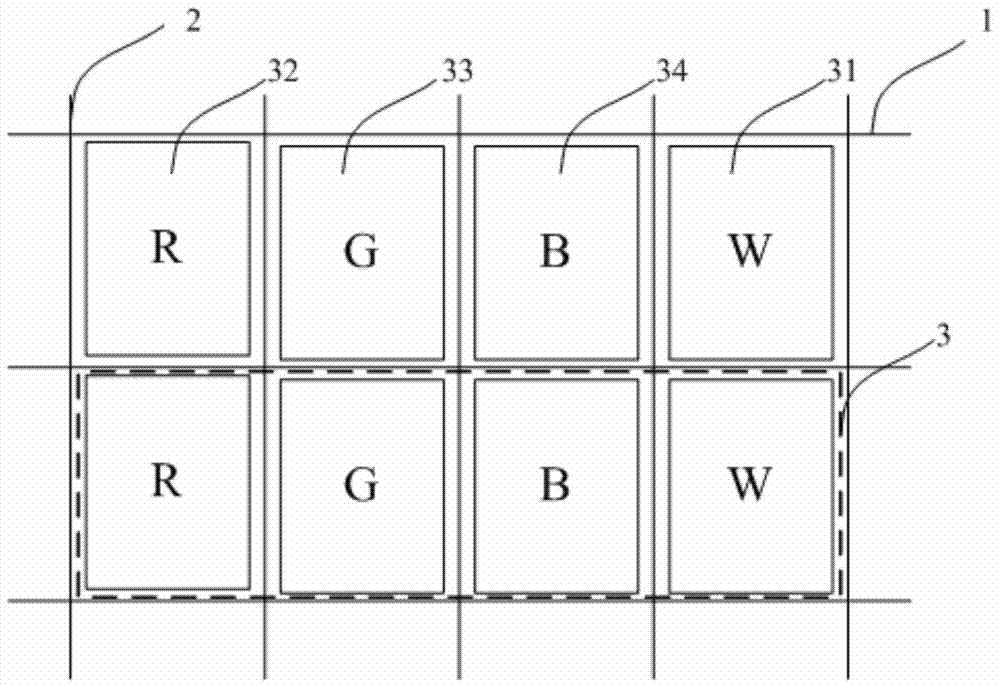 Display device pixel brightness compensation control method and device