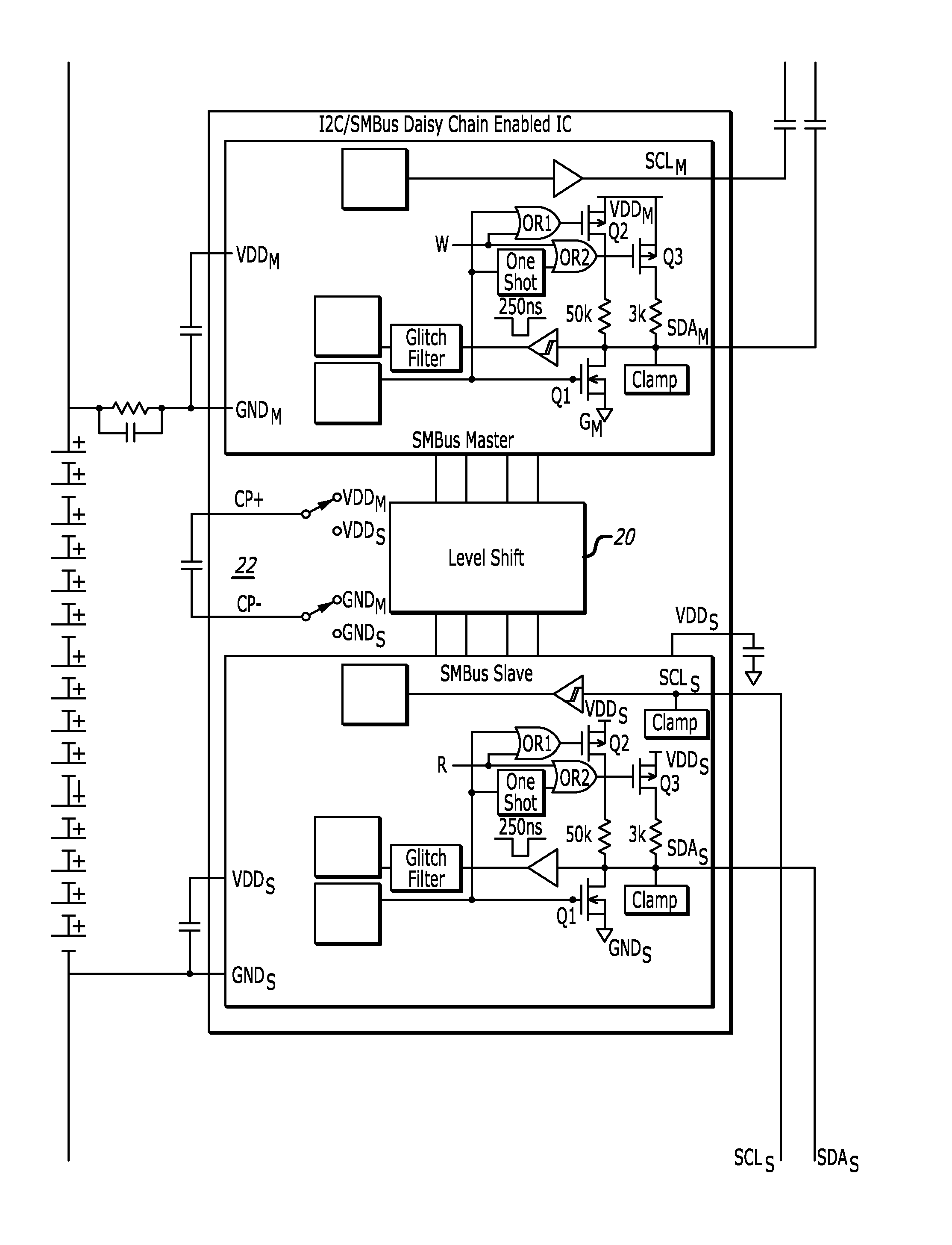 12C/SMBus ladders and ladder enabled ICs