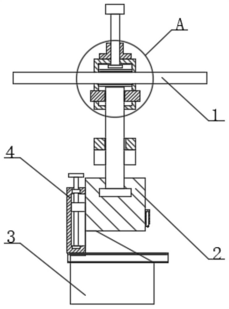 A positioning structure of the rear y-axis of a bending machine