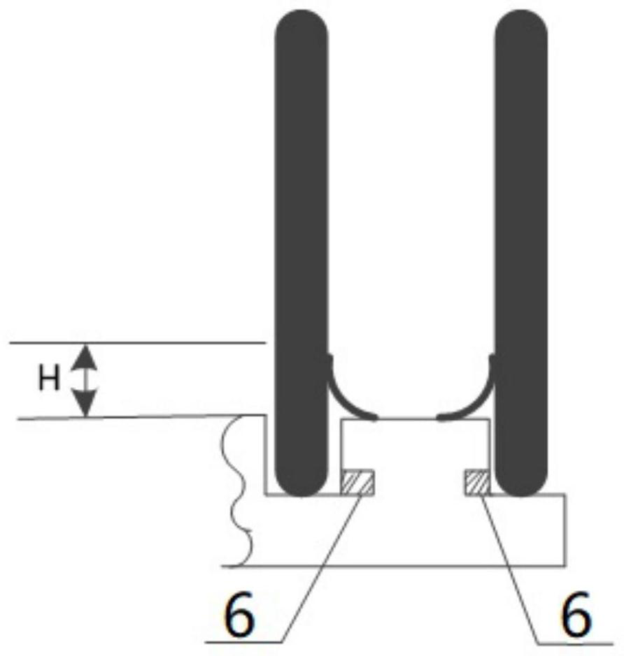 Mercury ring of magnetofluid angular velocity sensor and cementing method of mercury ring