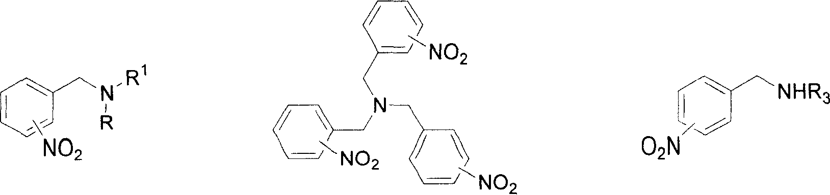 Method for reducing nitroxylbenzyl amine compound to amino-benzylamine hydrochloride