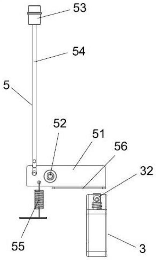 Emergency door opening device and method for article storage cabinet