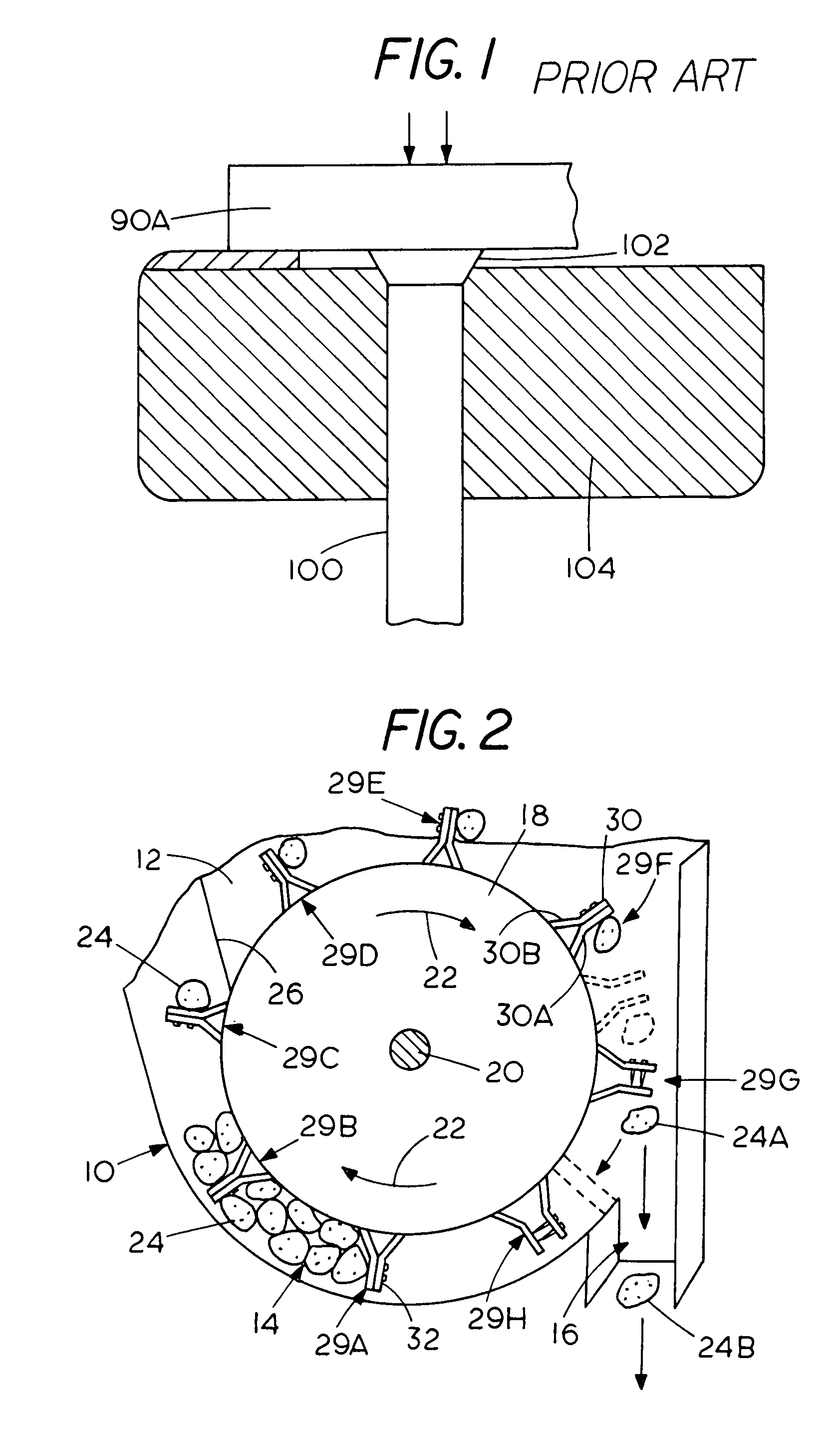 Picker assembly for potato planter