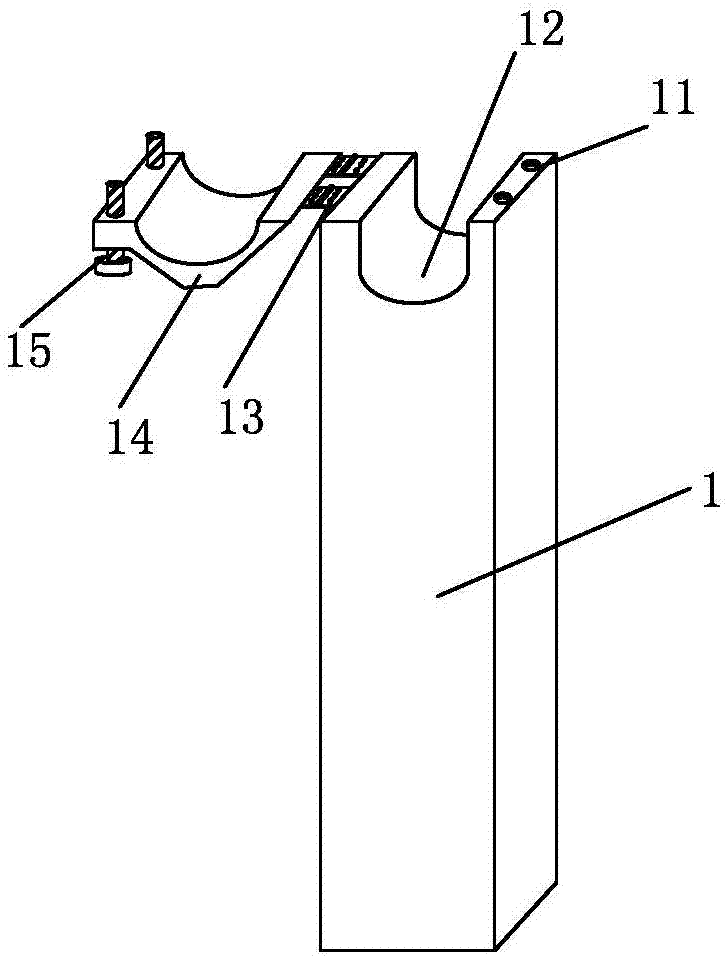 Triangular type greenhouse upright column