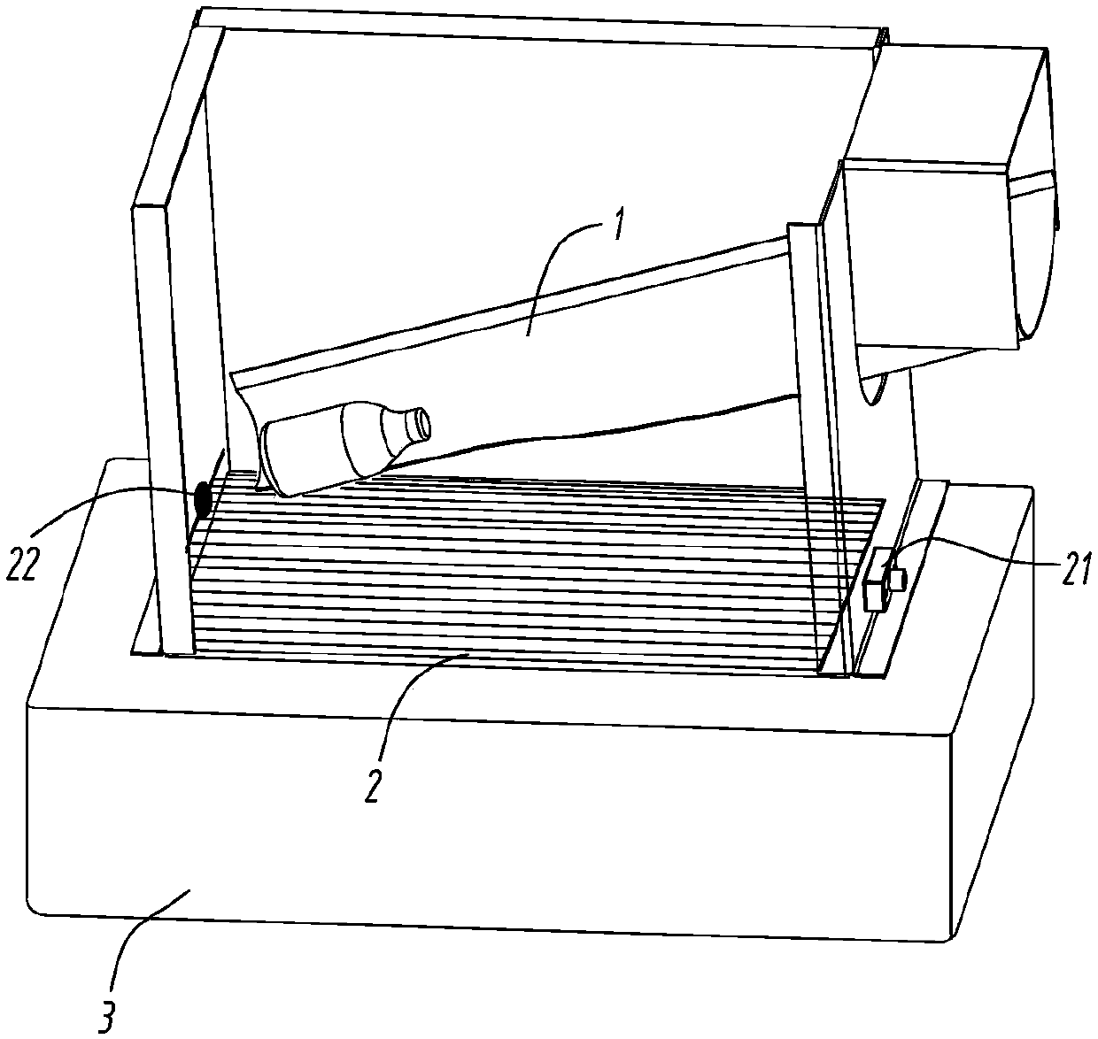 Beverage Bottle Compression Mechanism