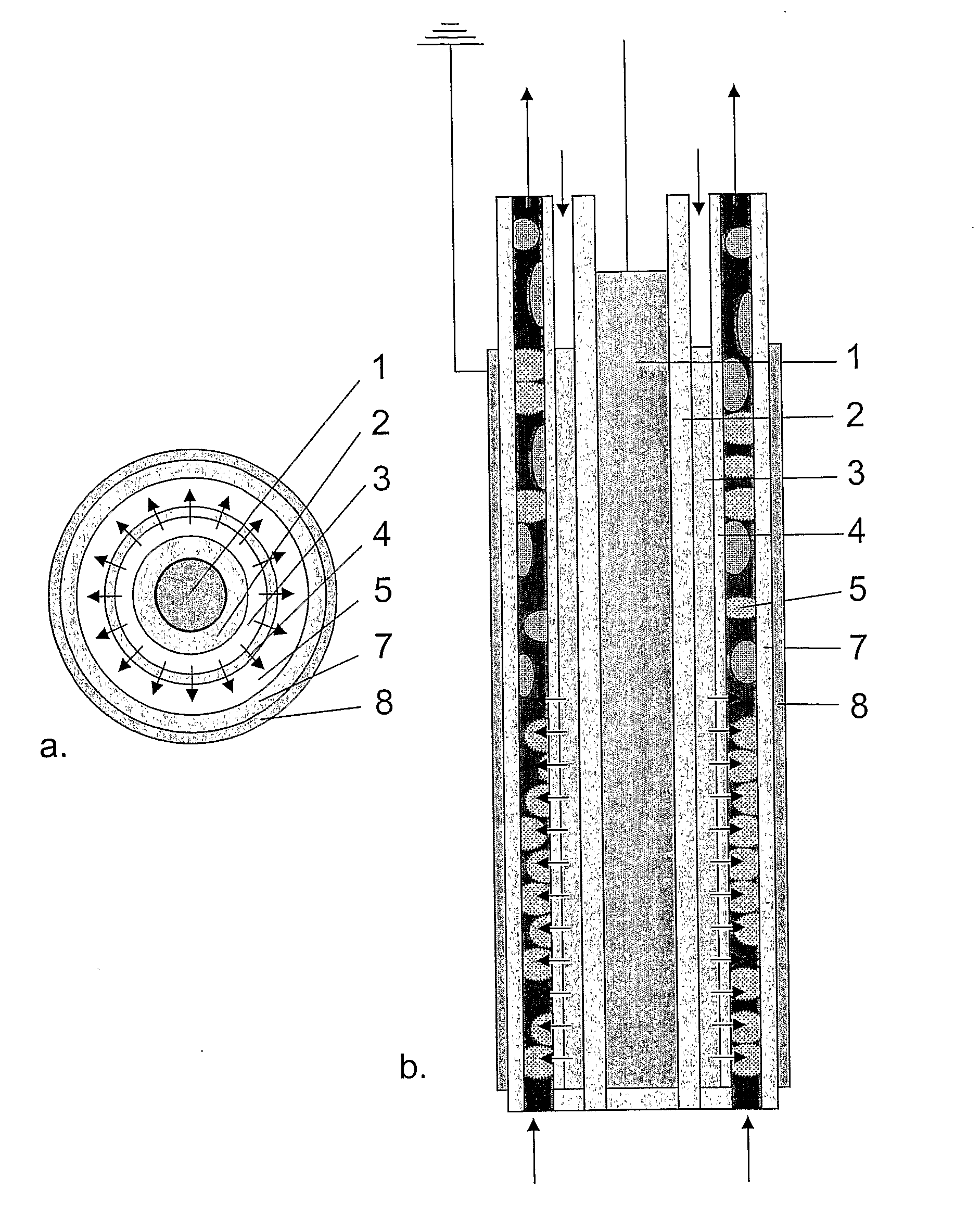 Apparatus and Method for Purification and Disinfection of Liquid, Solid or Gaseous Substances