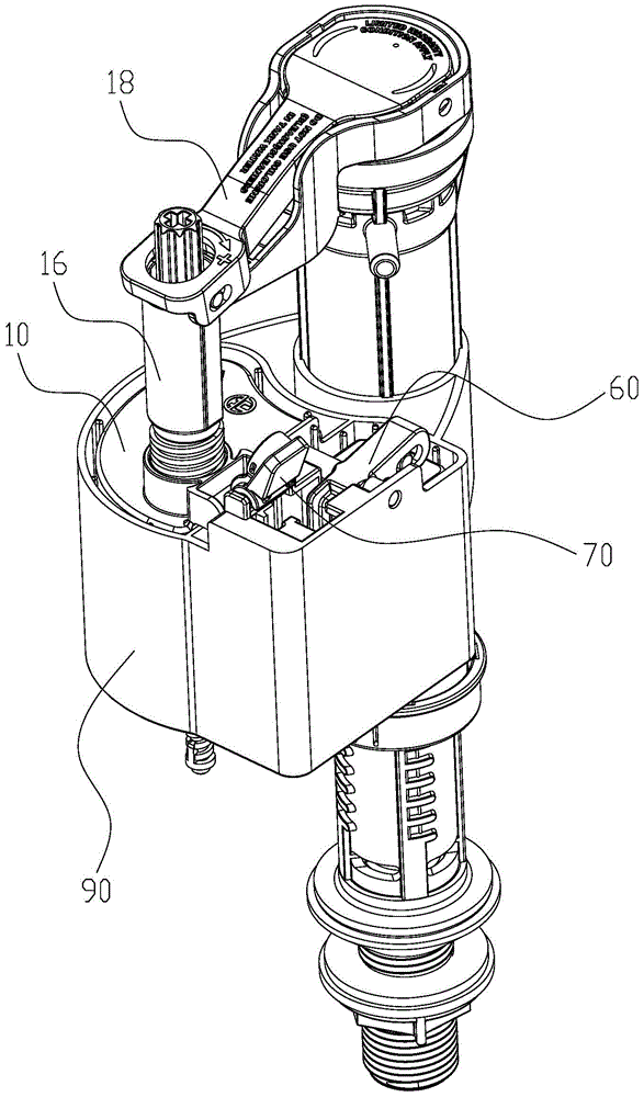 A leak-proof water inlet valve
