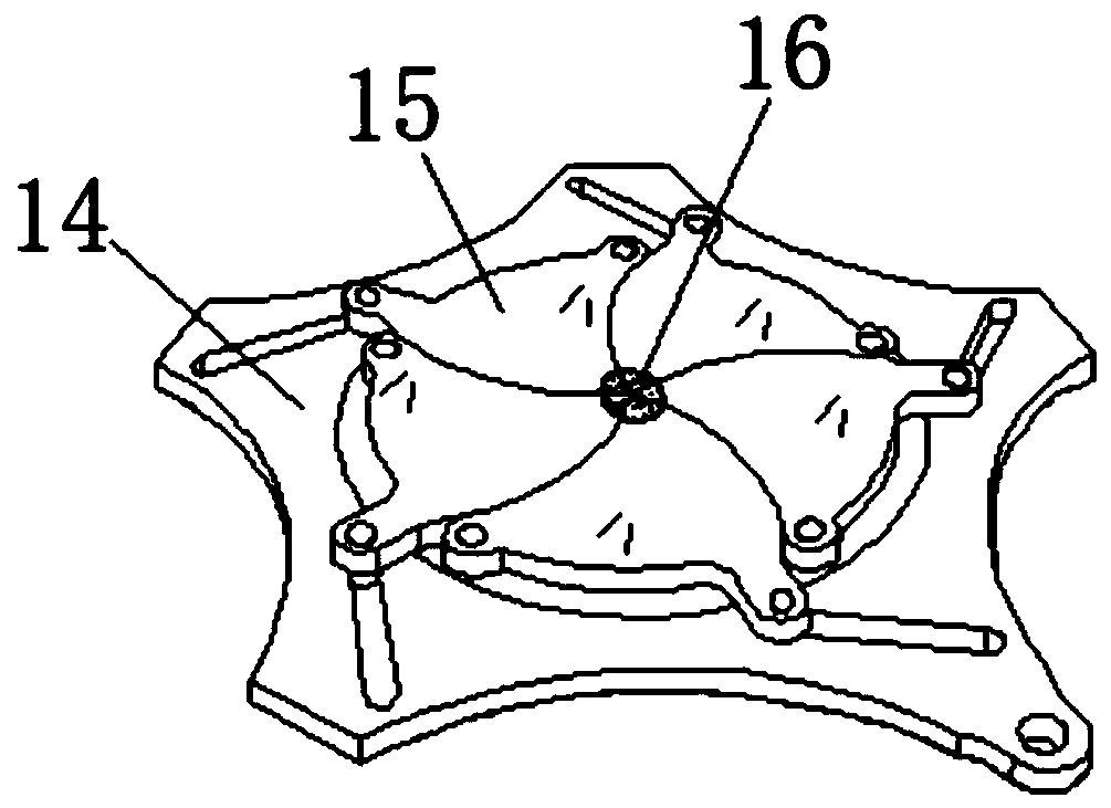 Quantitative discharging type grain packaging bag capable of weighing grains automatically during discharging