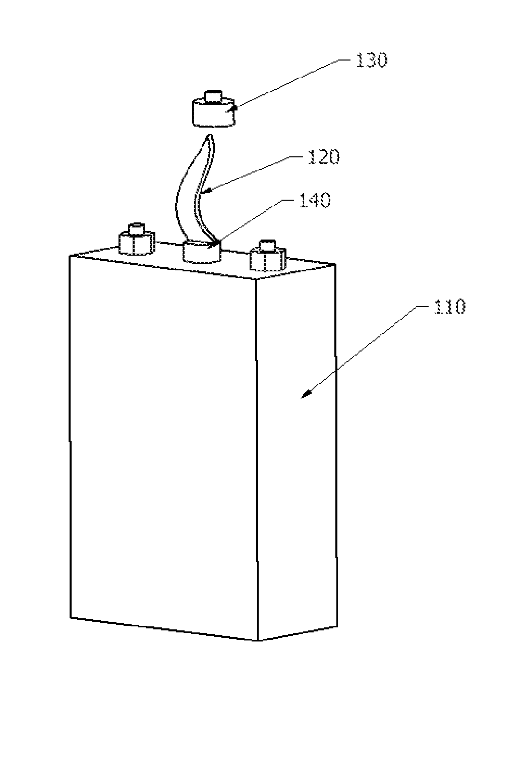 Method of detecting lithium-ion cell damage via vapor detection