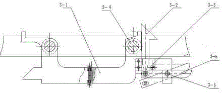 Power and free trolley conveyor for material flow orbital transferring transportation