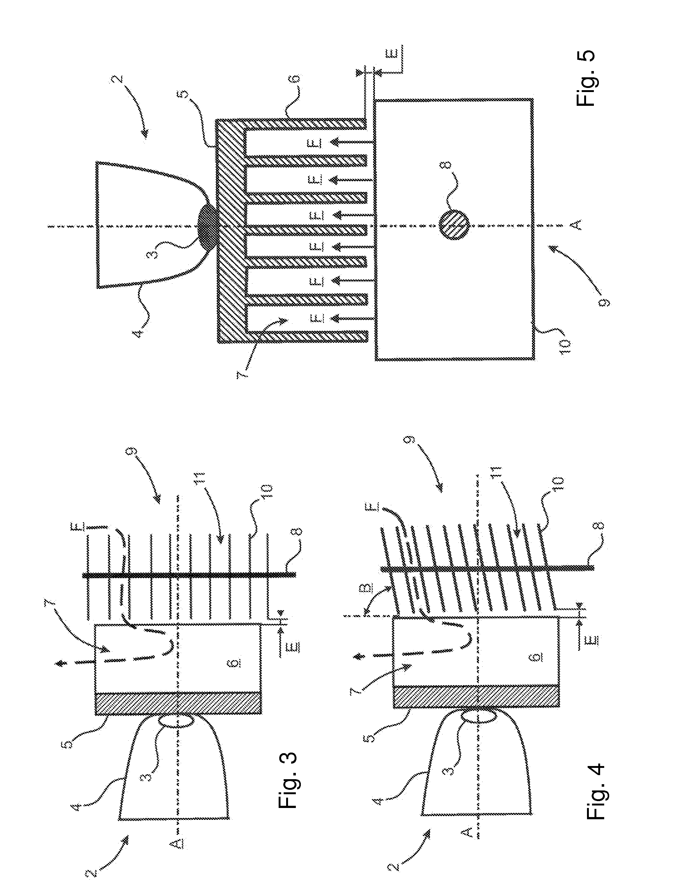 Device for cooling an optical module for a motor vehicle headlight