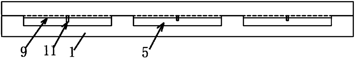 Tide lane and tide lane changing method