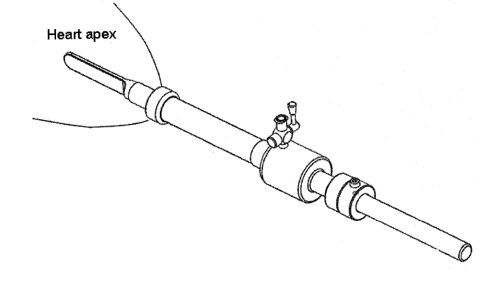 System and method for assisting the positioning of medical instruments
