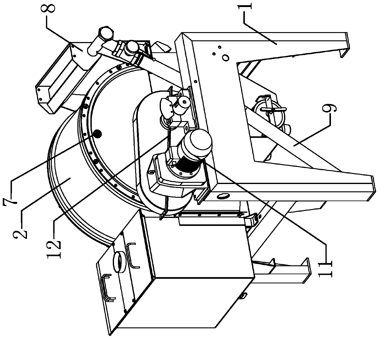 A magnetic core processing device