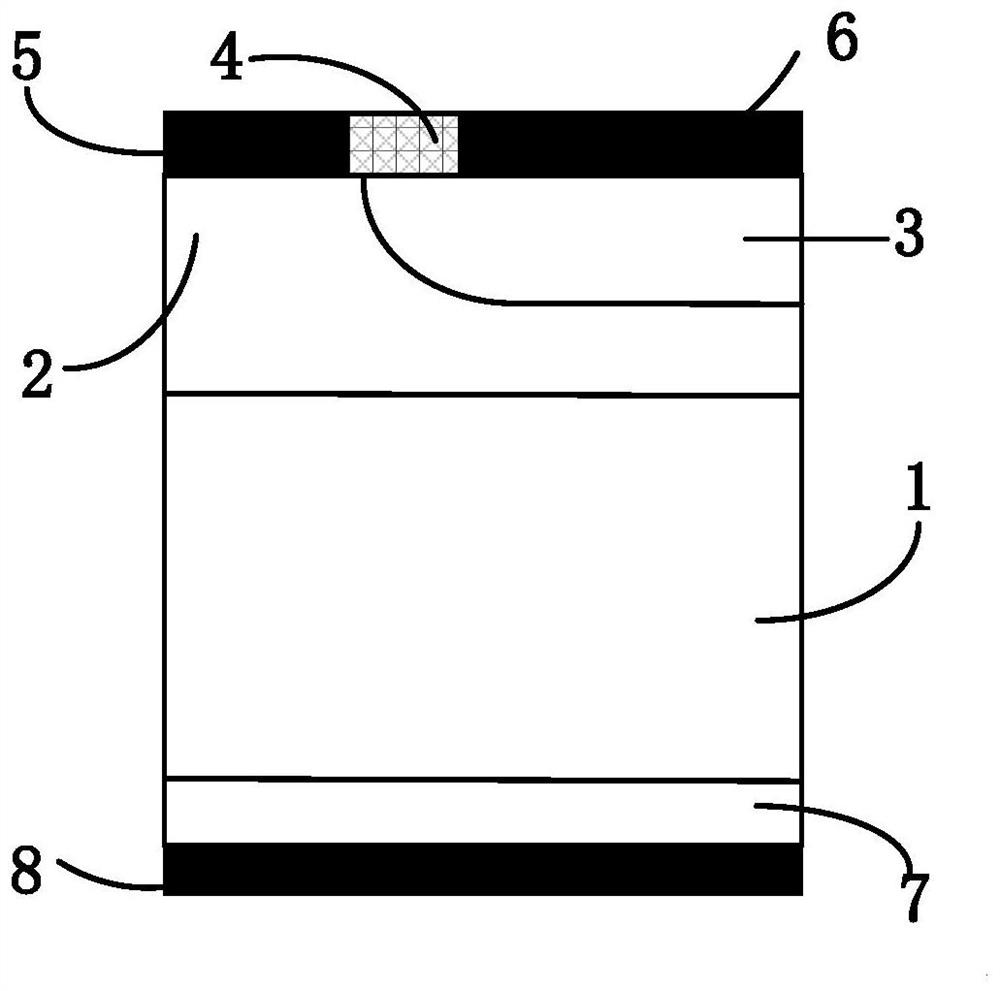 A voltage-controlled emitter turn-off thyristor device and its manufacturing method