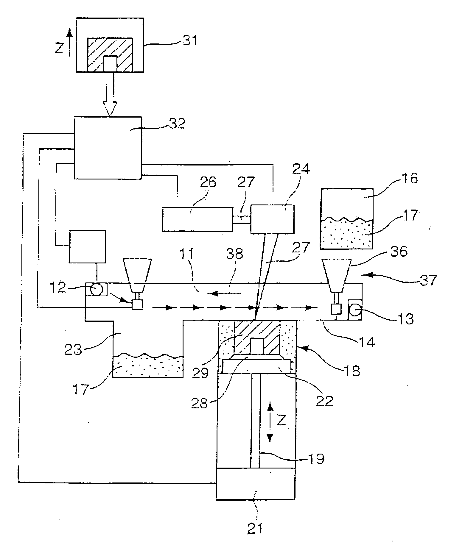 Method for the manufacture of a molding as well as a sensor unit for the application thereof