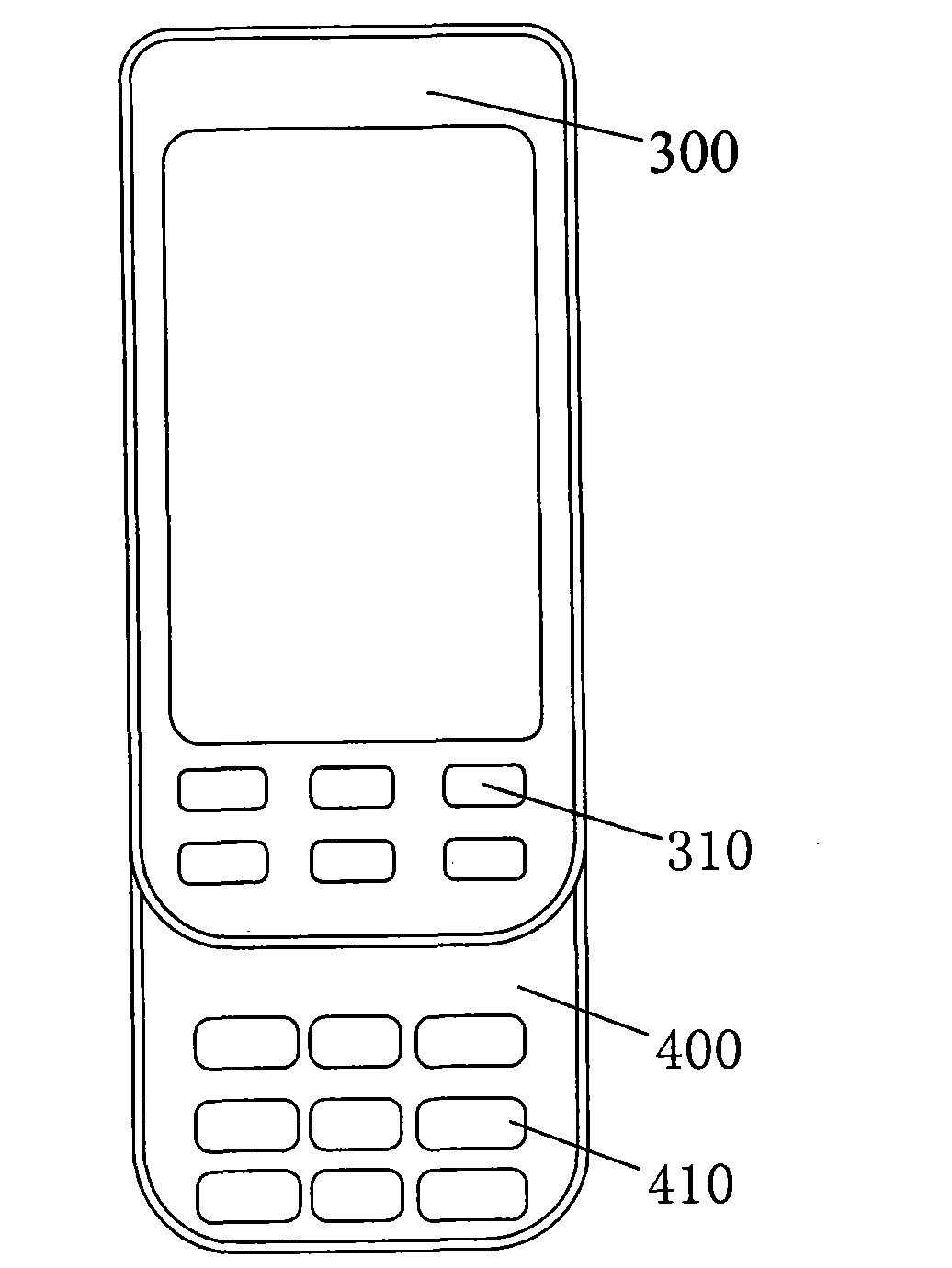 Sliding mechanism of slide phone