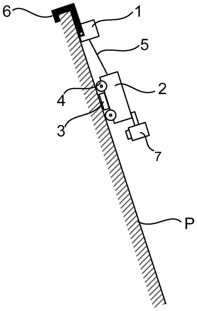 Inclined plane moving machine, multi-robot system and using method thereof