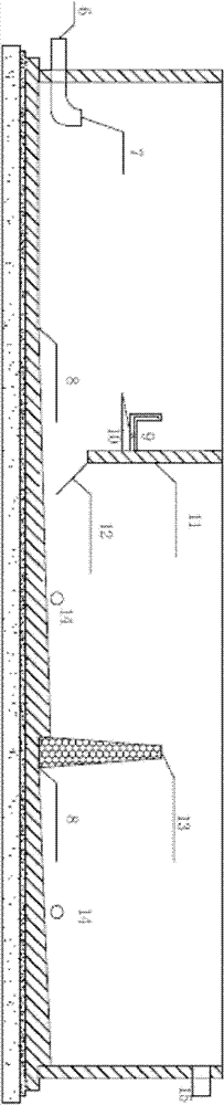 Method and device for comprehensively purifying runoff rainwater