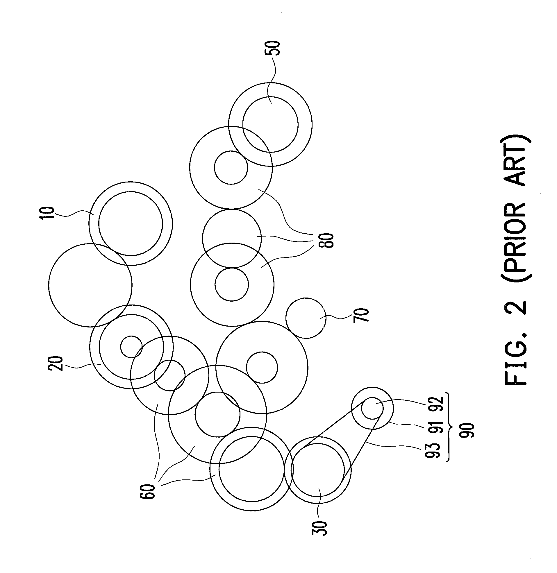 Paper feeding device and multi-function printer using the same