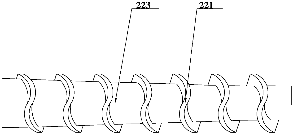 A single-screw plasticizing extruder