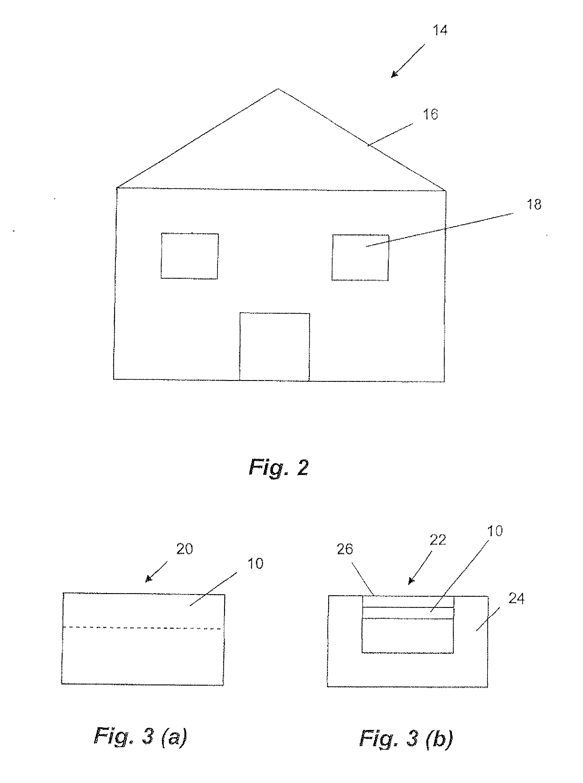 Element for emission of thermal radiation
