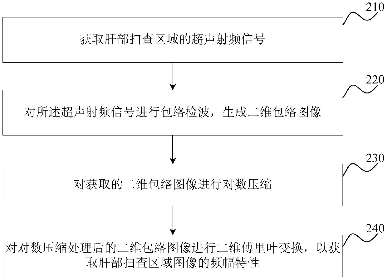 A method and device for processing liver scan images