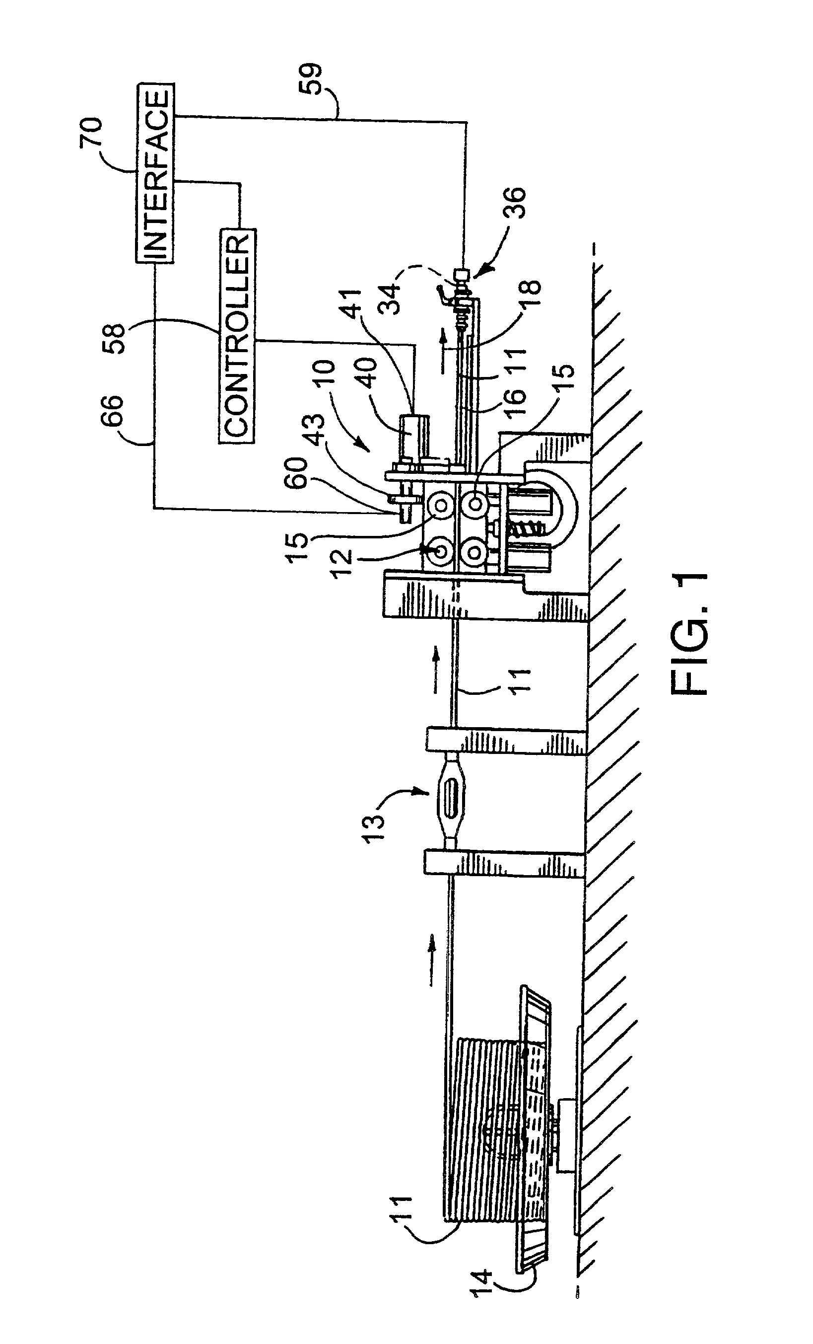 Clutchless wire cutting apparatus