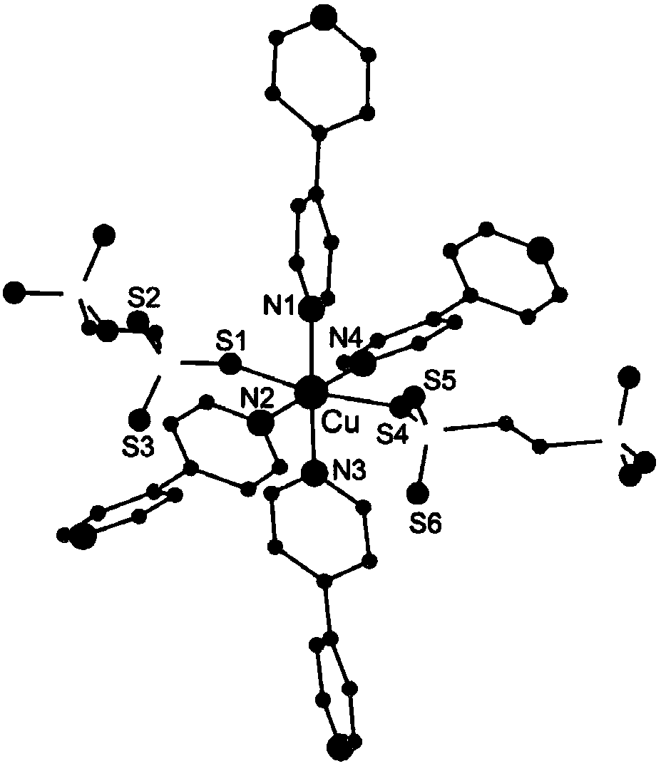 High stability copper-based metal-organic framework material and its preparation method and application