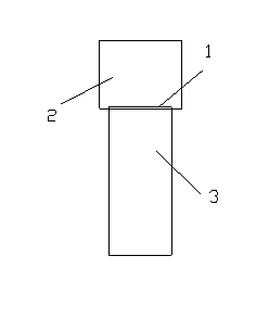 Manufacture method of joint part of hard-and-soft combined plate