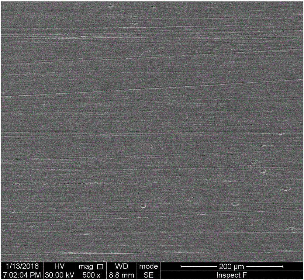 Pipeline steel with sulfate reducing bacterium corrosion resistance performance