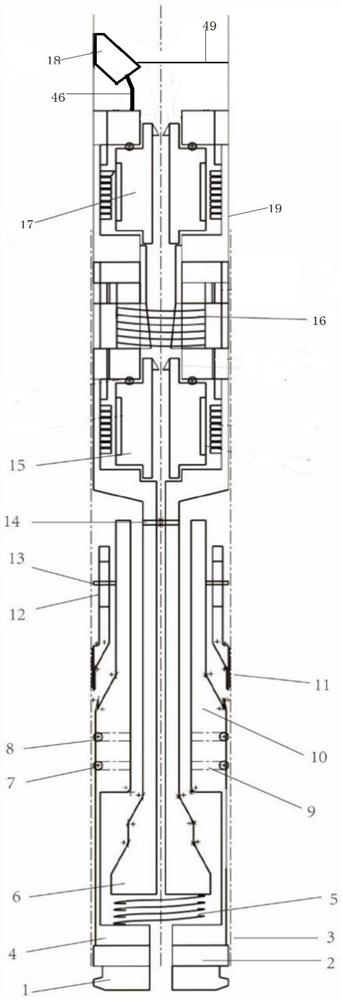 Device for monitoring, preventing and treating hydrate in throttling well