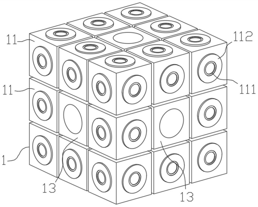 Soil microcosm experimental device for evaluating combined effect of soil combined pollution