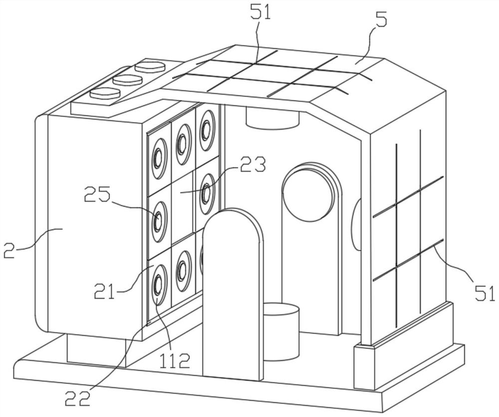 Soil microcosm experimental device for evaluating combined effect of soil combined pollution