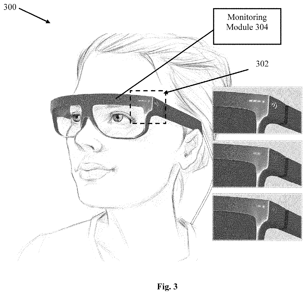 System and method for socially relevant user engagement indicator in augmented reality devices