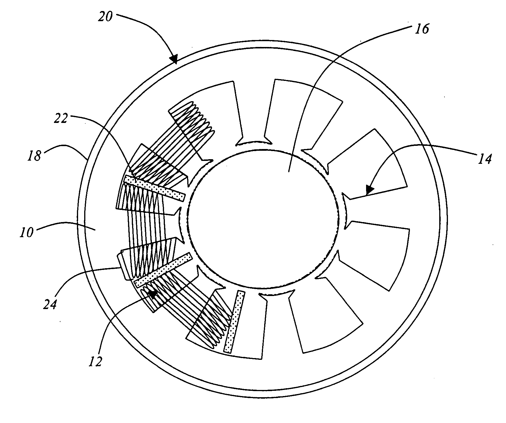 Methods and systems for electric machines having windings