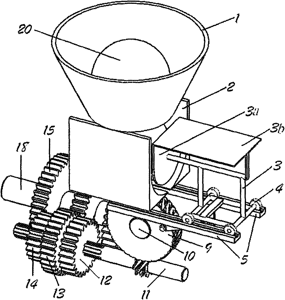 Volleyball feeding device