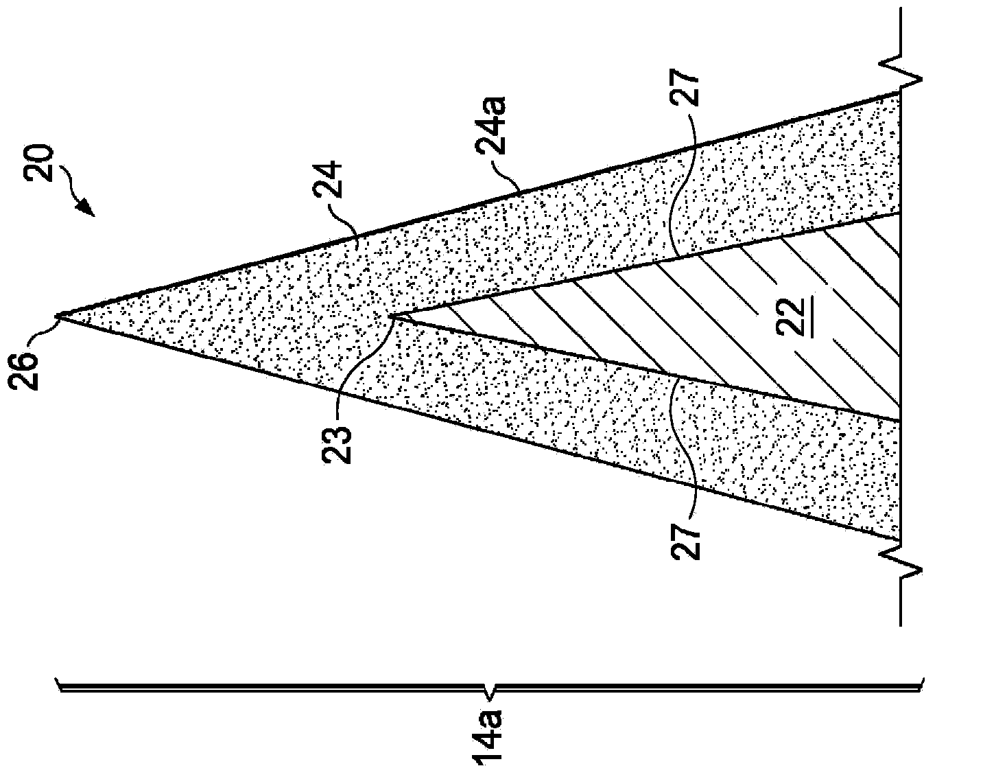 Razor blades with aluminum magnesium boride (AlMgB14)-based coatings